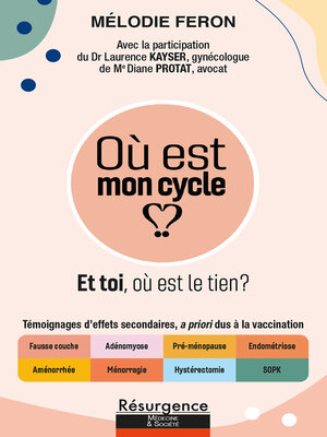 cover image of où est mon cycle ?